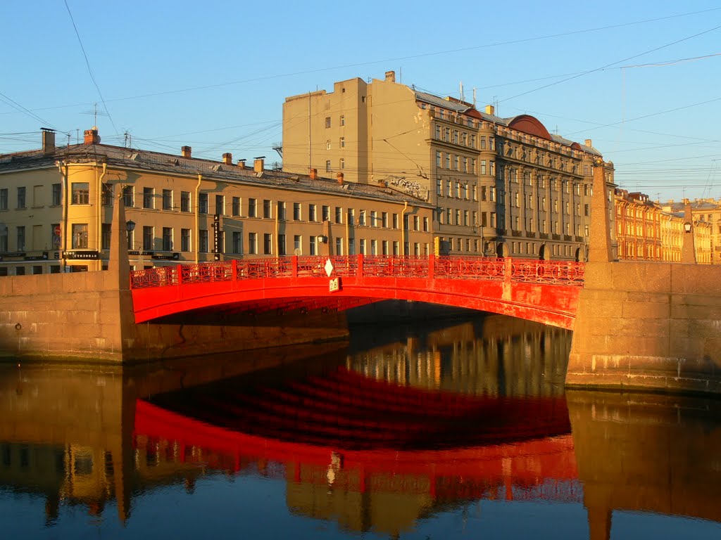 Первые чугунные мосты Санкт-Петербурга